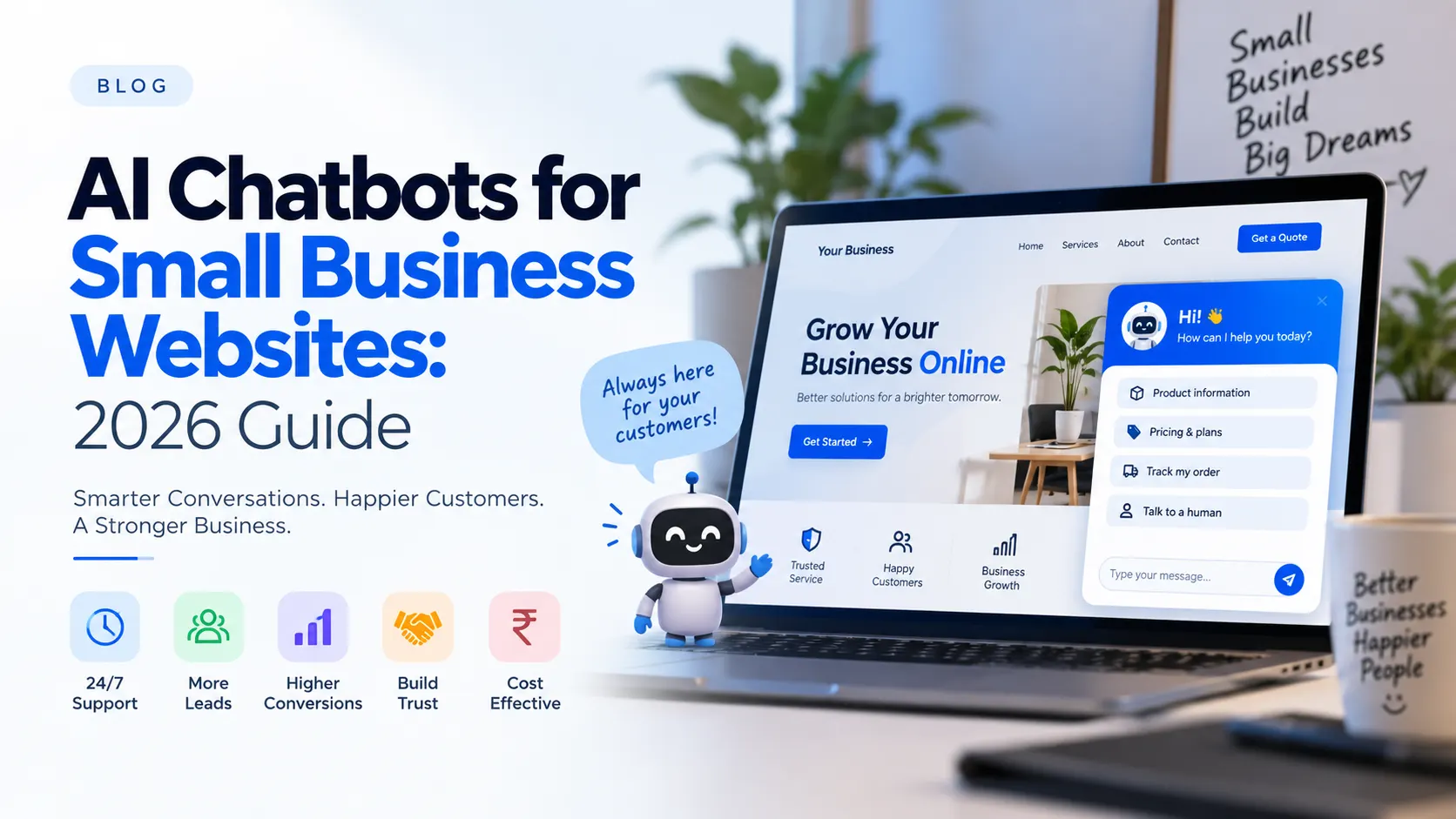 AI Chatbots for Small Business Websites: The Complete 2026 Guide