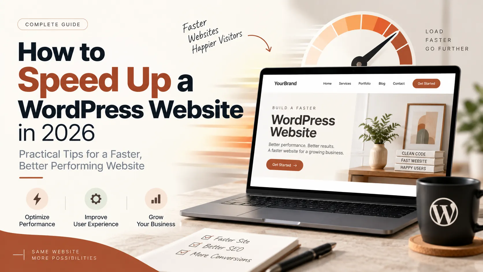 How to Speed Up a WordPress Website in 2026: Complete Optimization Guide